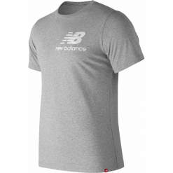 New Balance MT83538AG. Szare koszulki męskie New Balance, s, bez wzorów, z bawełny, klasyczne, z klasycznym kołnierzykiem, bez rękawów. W wyprzedaży za 89,99 zł.