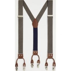 Mango Man - Szelki. Szare szelki męskie Mango Man. Za 139,90 zł.