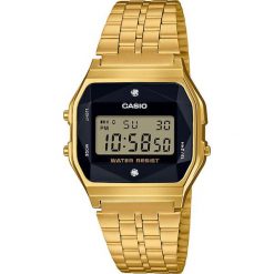 Zegarek Casio Damski Retro Diamond Limited A159WGED-1EF złoty. Żółte zegarki damskie CASIO, złote. Za 330,99 zł.