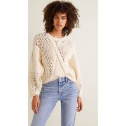 Swetry klasyczne damskie: Mango - Sweter Cableir