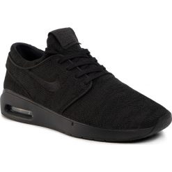 Buty NIKE - Sb Air Max Janoski 2 AQ7477 004 Black/Black/Black/Black. Czarne buty sportowe męskie Nike, na co dzień, bez wzorów, z tworzywa sztucznego, eleganckie, bez zapięcia. W wyprzedaży za 399,00 zł.