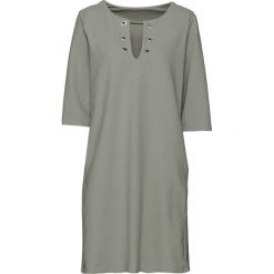 Sukienki: Sukienka dresowa bonprix oliwkowy