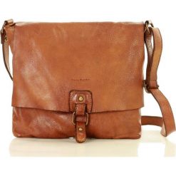 Marco mazzini miejska torebka skórzana duża listonoszka vintage old pelle lavata camel. Brązowe listonoszki damskie MAZZINI, w paski, ze skóry, klasyczne, duże, bez dodatków. W wyprzedaży za 299,00 zł.