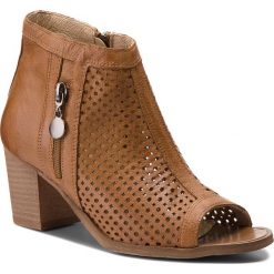 Botki SERGIO BARDI - Fanano SS127331318RB 137. Brązowe buty zimowe damskie marki Sergio Bardi, ze skóry, na obcasie. W wyprzedaży za 249,00 zł.