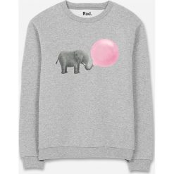 Bluza "Jumbo Bubble Gum" w kolorze jasnoszarym. Szare bluzy męskie Wooop, m, bez wzorów, z okrągłym kołnierzem, bez rękawów, bez kaptura. W wyprzedaży za 87,95 zł.
