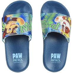 Disney Klapki Chłopięce Paw Patrol 24.5 Ciemnoniebieskie. Szare klapki chłopięce Disney. Za 50,00 zł.