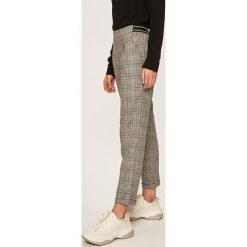 Answear - Spodnie. Szare spodnie damskie ANSWEAR, s, z elastanu. W wyprzedaży za 59,90 zł.