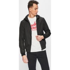 Jack & Jones - Kurtka. Czarne płaszcze męskie Jack & Jones, xl, bez wzorów, z poliesteru, krótkie, z kapturem. W wyprzedaży za 179,90 zł.