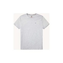 T-shirty z krótkim rękawem Tommy Jeans DM0DM04411 ORIGINAL JERSEY. Szare t-shirty męskie Tommy Jeans, s, bez wzorów, z jeansu, bez kołnierzyka, krótkie. Za 98,37 zł.