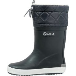 Buty zimowe damskie: Aigle GIBOULEE Kalosze marine/blanc