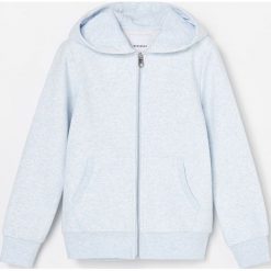 Rozpinana bluza z kapturem - Fioletowy. Fioletowe bluzy damskie Reserved, bez wzorów, bez rękawów, z kapturem. Za 49,99 zł.