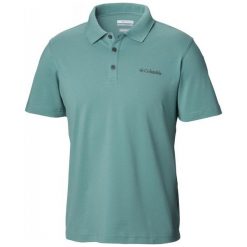 Columbia Elm Creek Stretch Polo Cooper Ore L. Szare koszulki męskie Columbia, m, bez wzorów, sportowe, polo, bez rękawów. Za 169,00 zł.