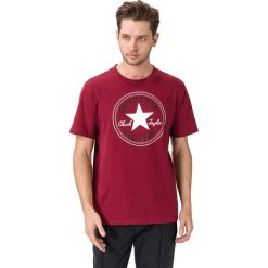 Converse Koszulka Czerwony Wielokolorowy. Czerwone podkoszulki męskie Converse, m, z nadrukiem, z bawełny, z krótkim rękawem. Za 102,95 zł.