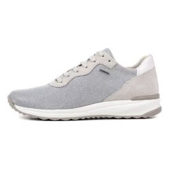 Geox Tenisówki Damskie Airell 41 Szary. Szare trampki i tenisówki damskie Geox, bez wzorów, bez zapięcia. W wyprzedaży za 312,00 zł.