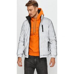 Calvin Klein Jeans - Kurtka dwustronna. Szare płaszcze męskie Calvin Klein Jeans, s, bez wzorów, z poliesteru, krótkie, bez kaptura. Za 1299,00 zł.