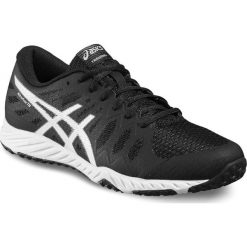 Asics Nitrofuze TR S614N-9001 42,5 Czarne. Czarne buty sportowe męskie Asics, bez zapięcia, do biegania. W wyprzedaży za 289,99 zł.