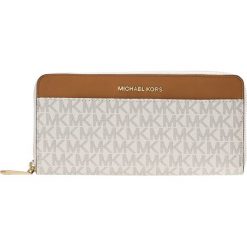 MICHAEL Michael Kors Portfel vanilla. Białe portfele damskie marki MICHAEL Michael Kors. Za 589,00 zł.
