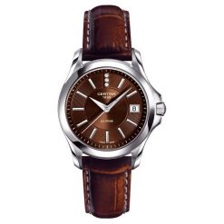 ZEGAREK CERTINA DS. PRIME ROUND C004.210.16.296.00. Szare zegarki damskie CERTINA, ze stali. Za 1490,00 zł.
