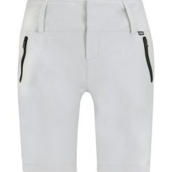 Szorty materiałowe Helly Hansen Crewline 33957. Szare szorty damskie Helly Hansen, bez wzorów, z elastanu. W wyprzedaży za 169,00 zł.