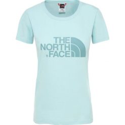 T-shirt damski The North Face Easy T0C256RT5 - niebieski. Niebieskie t-shirty damskie The North Face, m, bez wzorów, bez kołnierzyka. Za 126,99 zł.