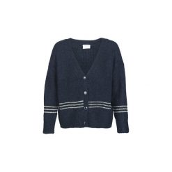 Swetry rozpinane / Kardigany Vila VICORNER. Niebieskie swetry damskie marki Vila, xl, bez wzorów, bez rękawów, bez kaptura. Za 269,00 zł.