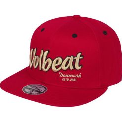 Czapki damskie: Volbeat Logo Czapka Snapback czerwony