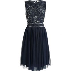 Sukienki: Lace & Beads Petite JESSICA MIDI SKATER Sukienka koktajlowa navy
