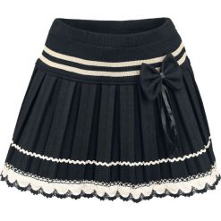 Spódniczki: Innocent Bow Lace Mini Spódnica Mini czarny/biały