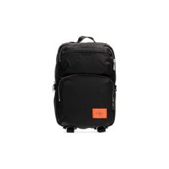 Plecaki Calvin Klein Jeans K40K400137 PILOT TWILL BACKPACK. Czarne plecaki męskie Calvin Klein Jeans, bez wzorów, z jeansu. Za 328,43 zł.
