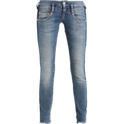 Herrlicher PITCH SLIM Jeansy Slim Fit blue denim. Niebieskie jeansy damskie marki Herrlicher, bez wzorów, z elastanu. W wyprzedaży za 356,85 zł.