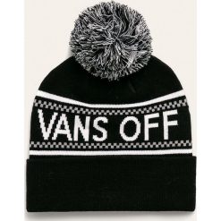 Vans - Czapka. Czarne czapki damskie Vans, na zimę, z elastanu. W wyprzedaży za 99,90 zł.
