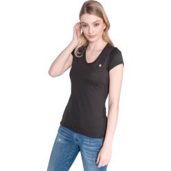 G-Star RAW Eyben Koszulka Czarny. Czarne koszulki damskie l, z bawełny, retro. Za 102,95 zł.
