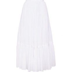 Polo Ralph Lauren GAUZE Długa spódnica white. Białe długie spódnice marki Polo Ralph Lauren, z bawełny, długie. W wyprzedaży za 566,55 zł.