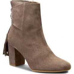 Botki SERGIO BARDI - Anastasia FS127297917LM 803. Brązowe botki damskie na obcasie marki Sergio Bardi, z materiału. W wyprzedaży za 199,00 zł.