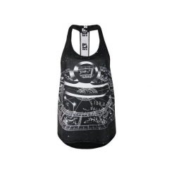 TOP ZODIAC - LIBRA. Czarne topy sportowe damskie marki Feelj!, z dzianiny. Za 129,00 zł.