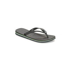 Japonki Havaianas BRASIL. Czarne klapki damskie Havaianas, bez wzorów. W wyprzedaży za 69,30 zł.