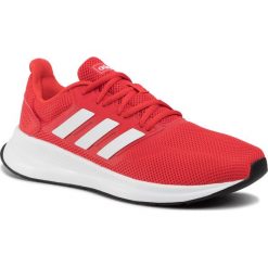 Buty adidas - Runfalcon F36202 Actred/Ftwwht/Cblack. Czerwone buty sportowe męskie Adidas, ze skóry ekologicznej, bez zapięcia, do biegania. Za 199,00 zł.
