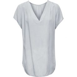 Bluzki damskie: Bluzka satynowa bonprix srebrny