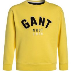 GANT CNECK Bluza clear yellow. Żółte bluzy chłopięce marki GANT, z bawełny. Za 299,00 zł.