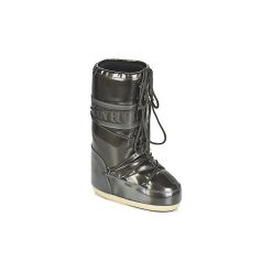 Śniegowce Moon Boot MOON BOOT VYNIL MET. Czarne kozaki damskie Moon Boot, bez obcasa, bez zapięcia. Za 519,00 zł.