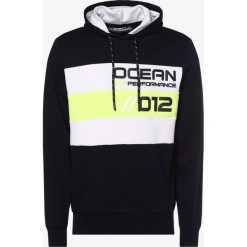 Ocean Cup - Męska bluza nierozpinana, niebieski. Niebieskie bluzy męskie xl, z nadrukiem, klasyczne. Za 229,95 zł.