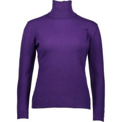 Sweter w kolorze fioletowym. Fioletowe swetry damskie Cachemire Closet, xl, bez wzorów, z wełny, bez rękawów, bez kaptura. W wyprzedaży za 149,95 zł.