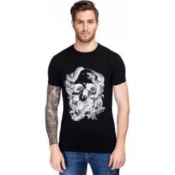 T-shirt ADAMO TSCS000033. Czarne t-shirty męskie marki Giacomo Conti, na lato, m, z nadrukiem, z bawełny. Za 99,00 zł.