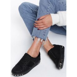 Czarne Sneakersy Amor De Mi Vida. Czarne sneakersy damskie Renee. Za 49,99 zł.