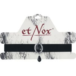 Naszyjniki damskie: etNox Dunkelheit Naszyjnik czarny