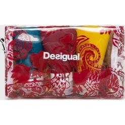 Desigual Sport - Kosmetyczka. Brązowe kosmetyczki damskie Desigual Sport, bez wzorów, z poliesteru, sportowe. W wyprzedaży za 89,90 zł.
