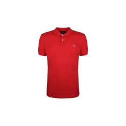 Koszulki polo z krótkim rękawem Gant 2202 / The Original Fitted Pique SS. Czerwone koszulki męskie GANT, s, bez wzorów, polo, z krótkim rękawem, krótkie. Za 239,00 zł.