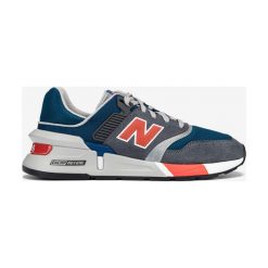 New Balance 997 Tenisówki Niebieski. Niebieskie trampki męskie New Balance, bez wzorów, ze skóry, bez zapięcia. Za 516,95 zł.