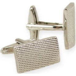 Eleganckie, Męskie Spinki do Mankietów Chattier SPMCH0056. Szare spinki do mankietów męskie Chattier, z mosiądzu. Za 49,00 zł.
