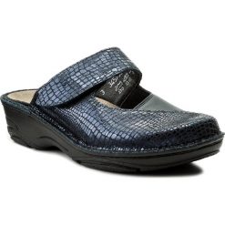 Klapki BERKEMANN - Heliane 03457 Blau Metallic 331. Niebieskie klapki damskie Berkemann. W wyprzedaży za 339,00 zł.